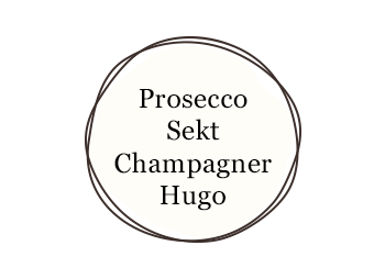 Prosecco, Sekt, Champagner, Hugo
